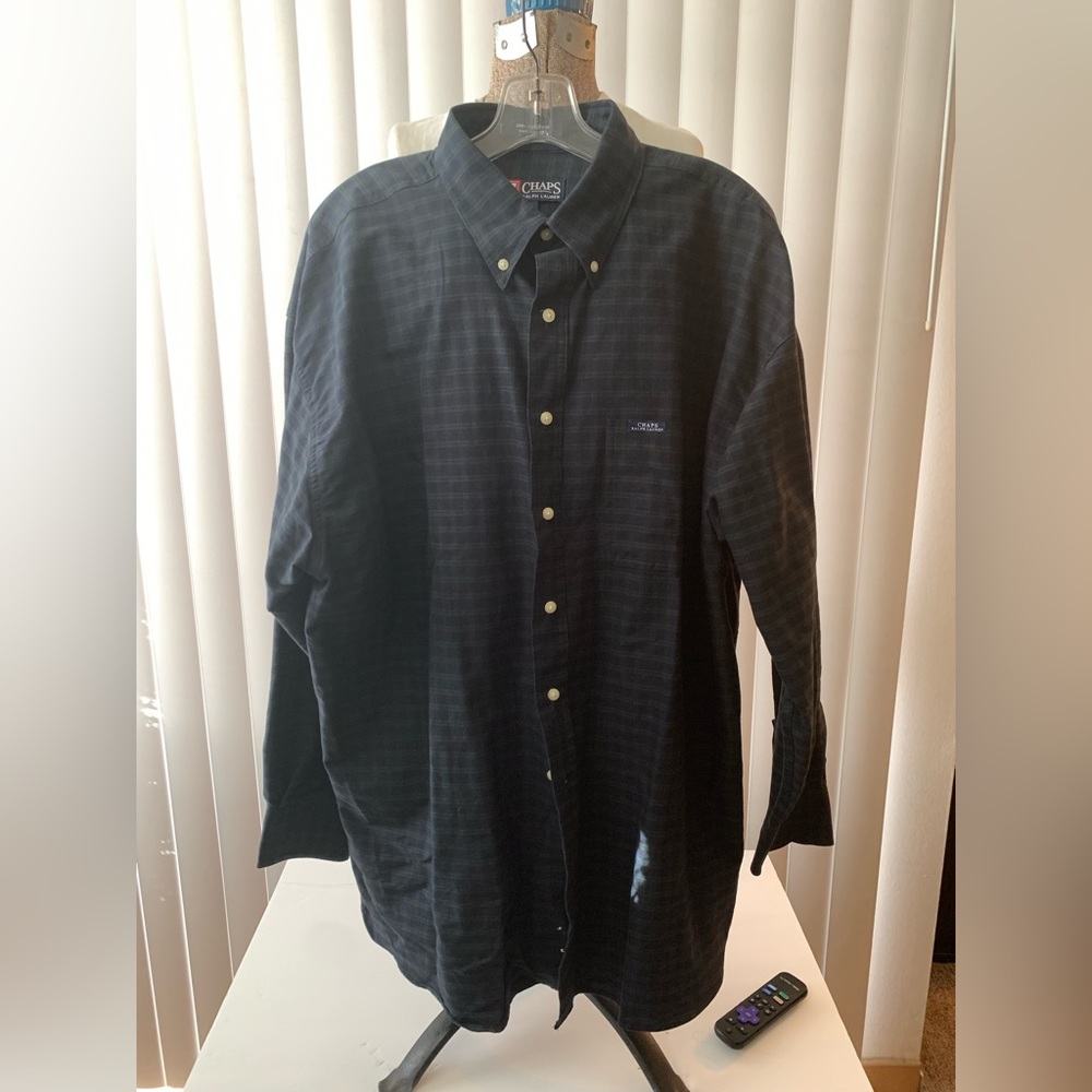 Chaps Ralph Lauren Long Sleeve Shirt Size XL Preowned